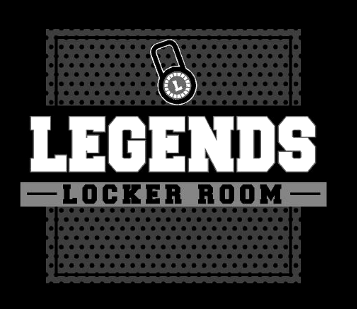 Legends Locker Room vintage badge